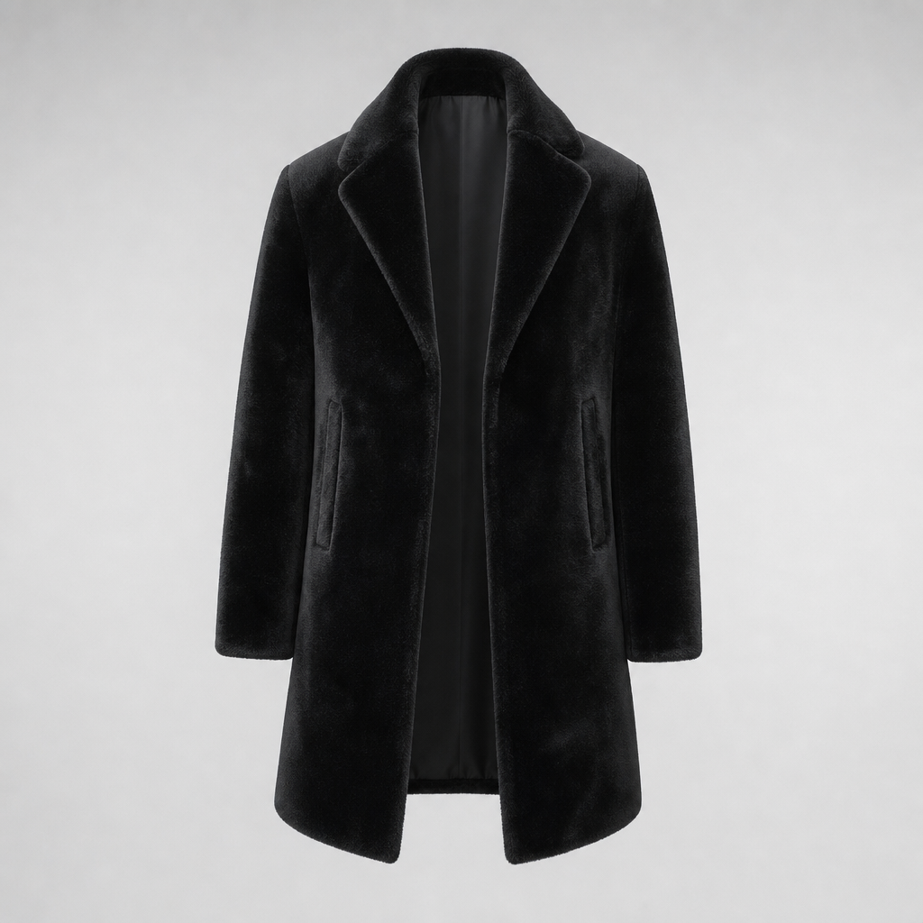 ZOLAID founder overcoat look